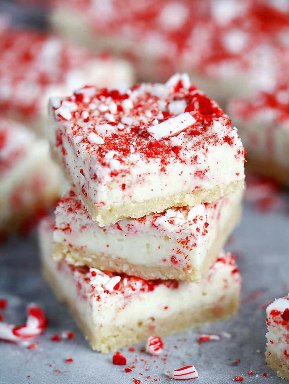 Peppermint Sugar Cookie Bars image 2