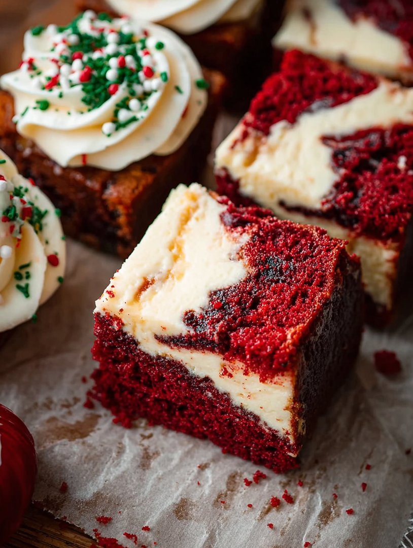 Red Velvet Christmas Cake image 2