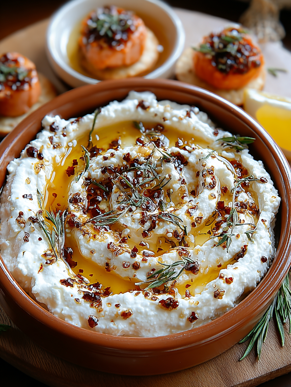 Ricotta Cheese Board Must-Have – Hot Honey Ricotta Dip image 2