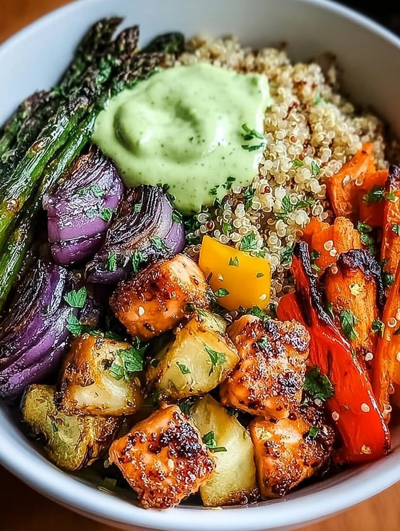 Roasted Veggie Quinoa Bowl image 2