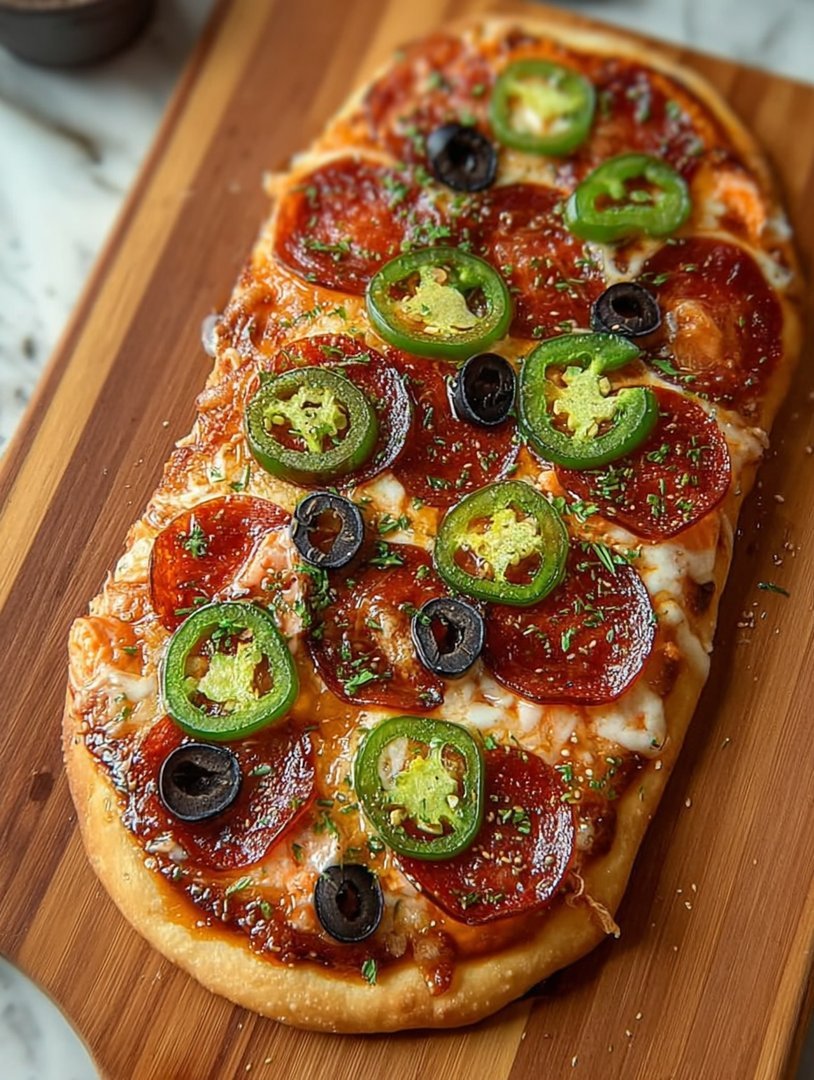 Savory Hot Honey Flatbread Pizza image 2