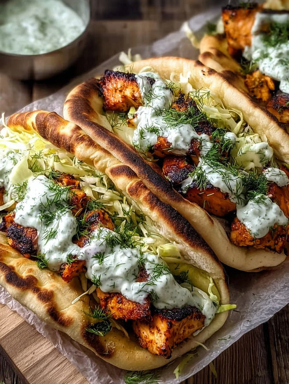 Sheet Pan Chicken Pitas with Herby Ranch image 2