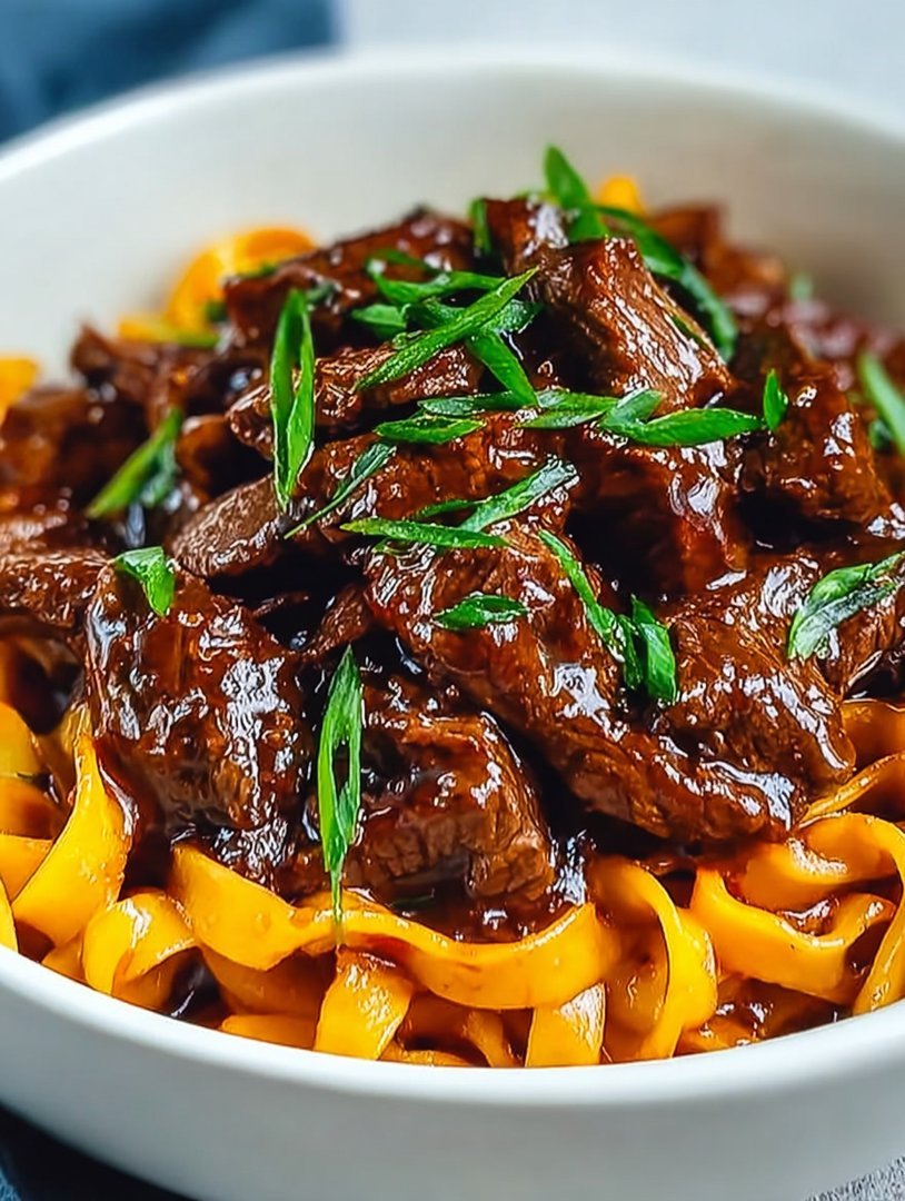 Slow Cooker Korean Beef Noodles image 2