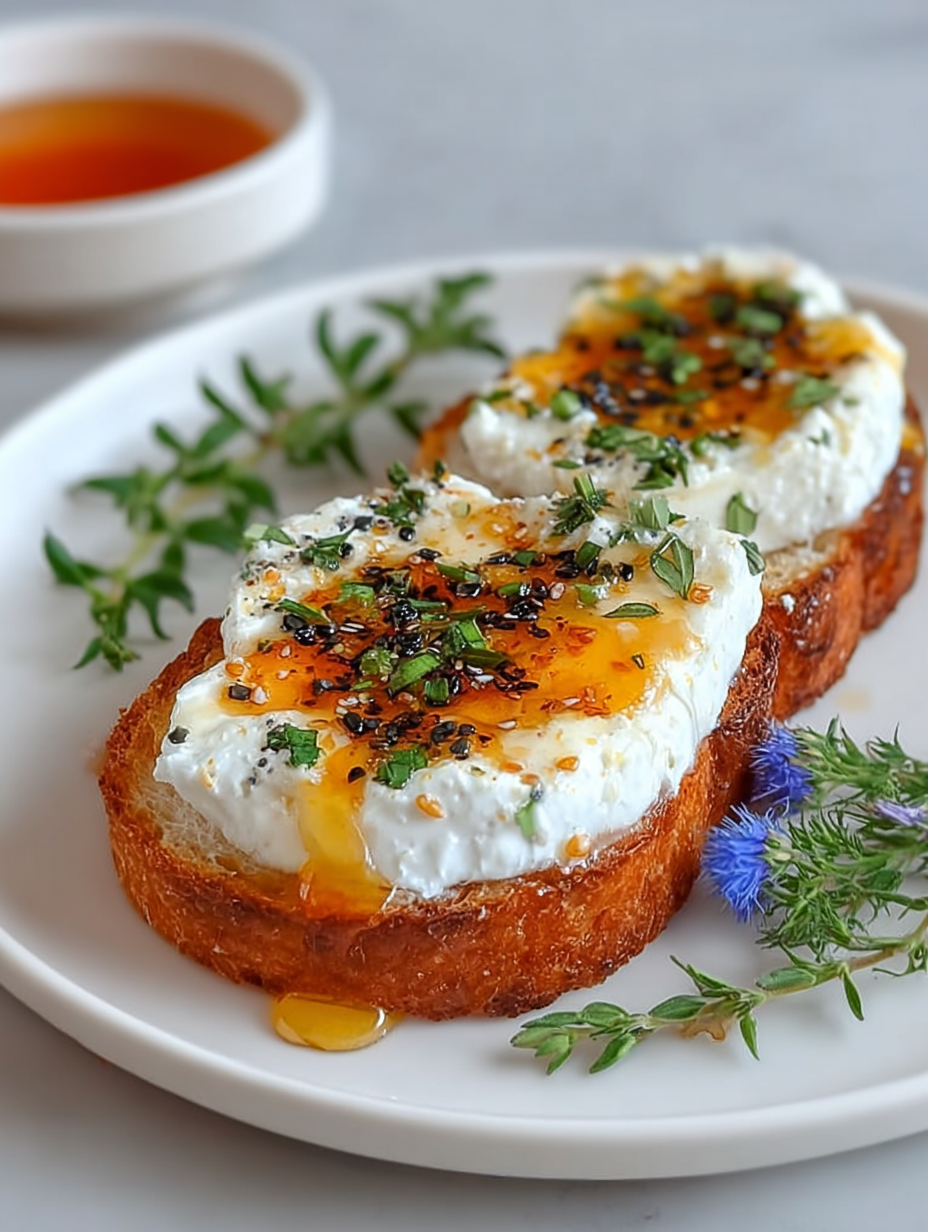 Sweet and Spicy Burrata Hot Honey image 2