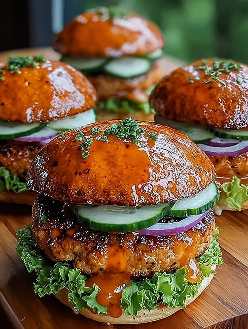 Thai Sweet Chili Turkey Burgers image 2