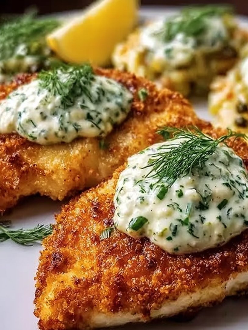 The Best Crispy Dill Pickle Parmesan Chicken image 2