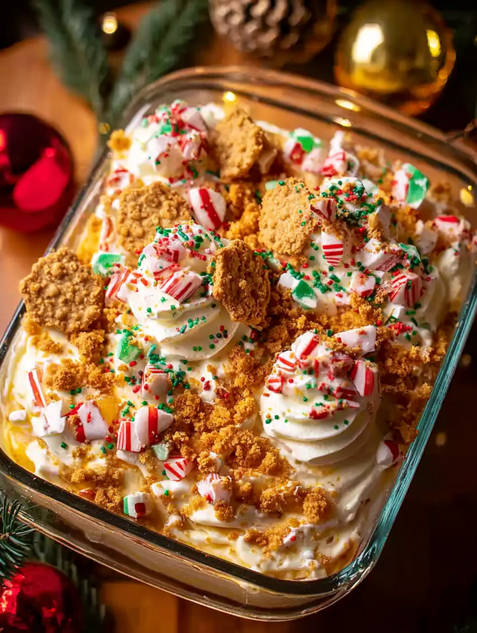 winter holiday Cookie Lasagna image 2