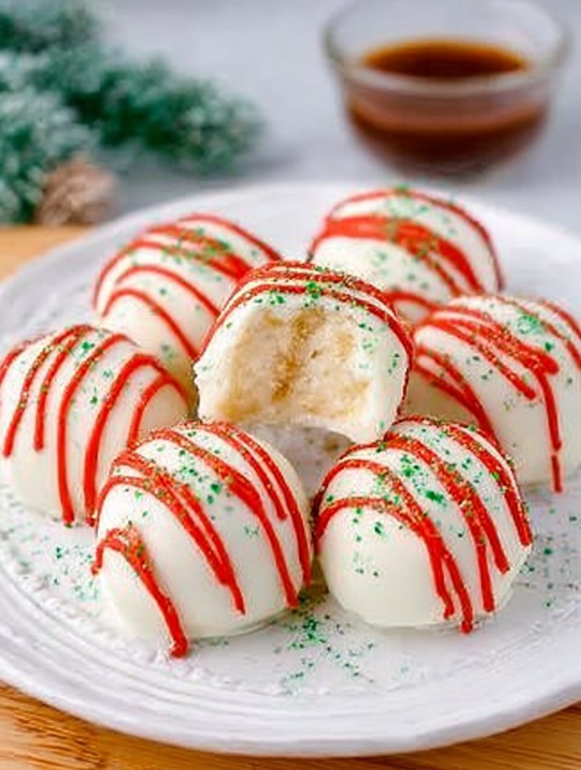 winter holiday Tree Cake Truffles image 2