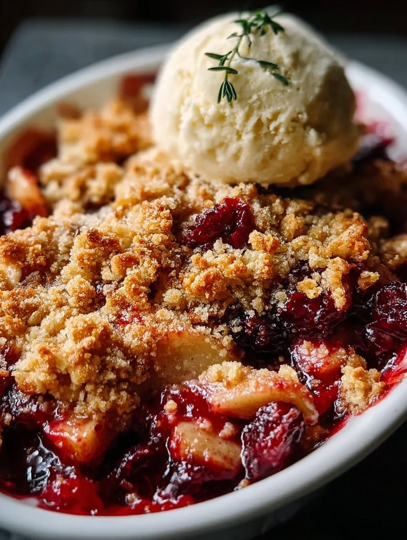 Apple Cranberry Crisp image 2