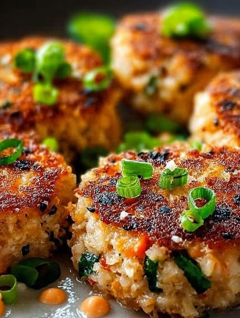 Asian-Style Tuna Cakes with Spicy Mayo image 2