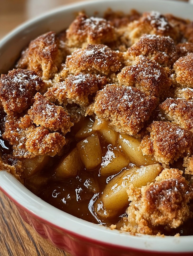 Autumn Spice Pear Cobbler image 2