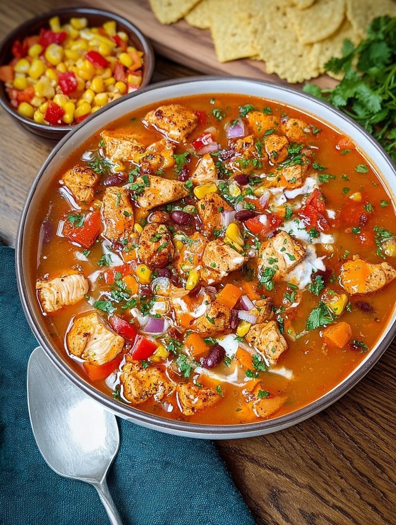 BBQ Chicken Soup image 2