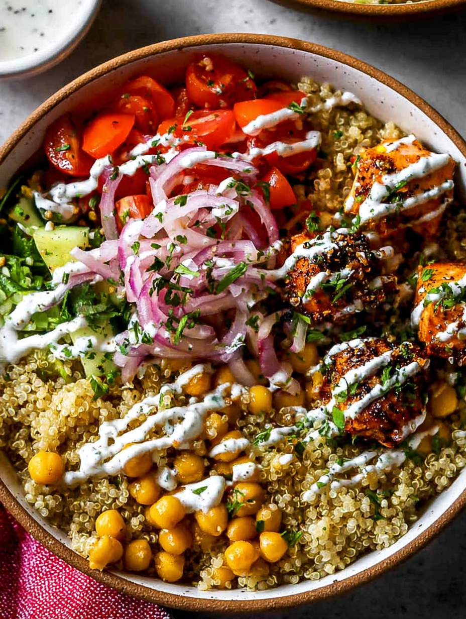 BBQ Ranch Chickpea Quinoa Bowls image 2