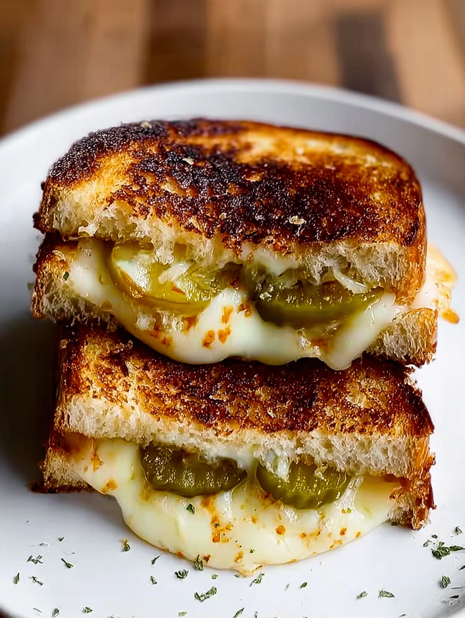 Best Dill Pickle Grilled Cheese Sandwich image 2