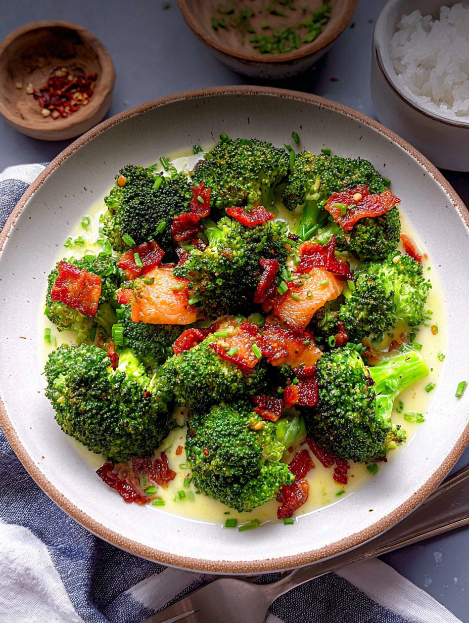 Broccoli with Garlic Sauce image 2