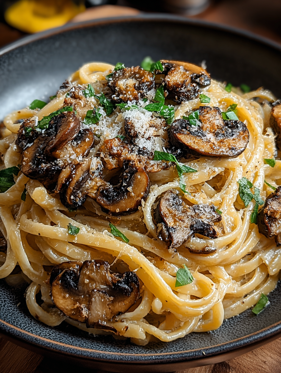 Caramelized Leek and Mushroom Pasta with Gruyere image 2