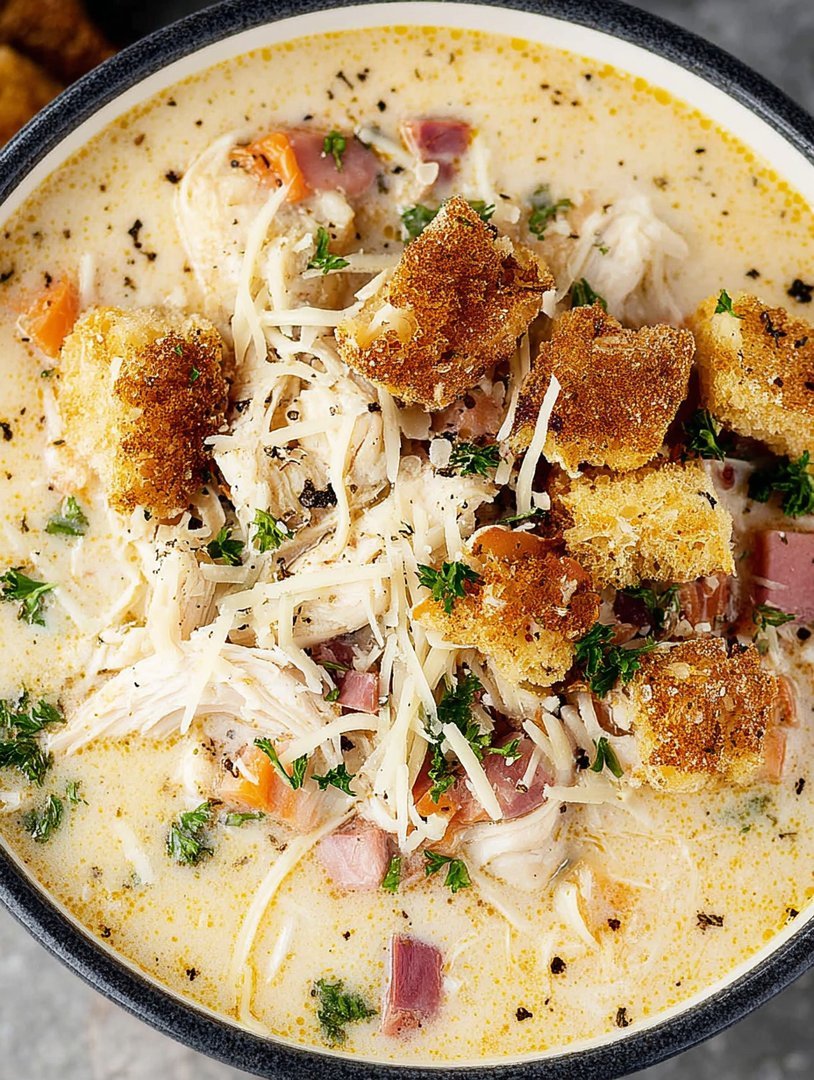 Chicken Cordon Bleu Soup image 2