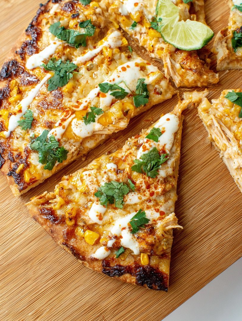 Chicken Enchilada Pizza image 2