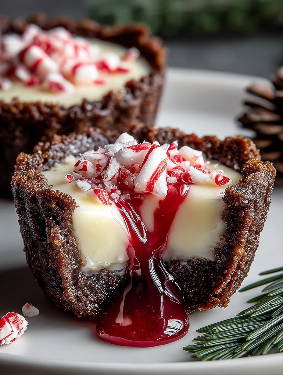 Chocolate Peppermint Cookie Cups image 2