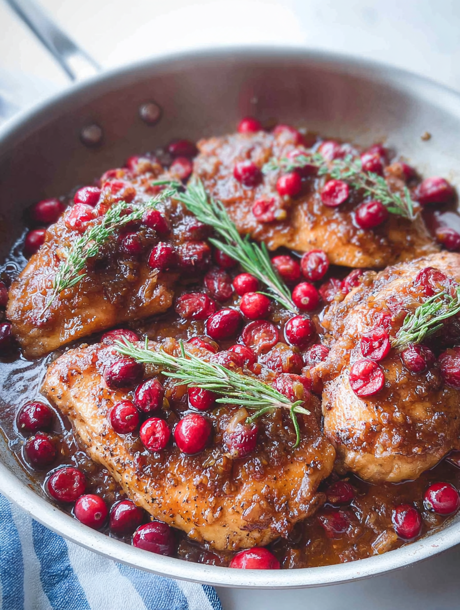 Cranberry Balsamic Roast Chicken image 2