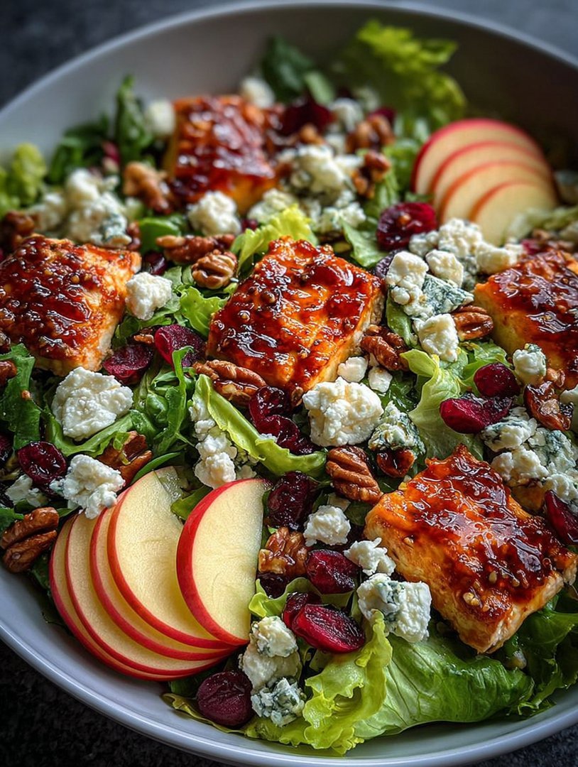 Crisp Fall Flavors: Honeycrisp Apple & Feta Salad Perfection image 2