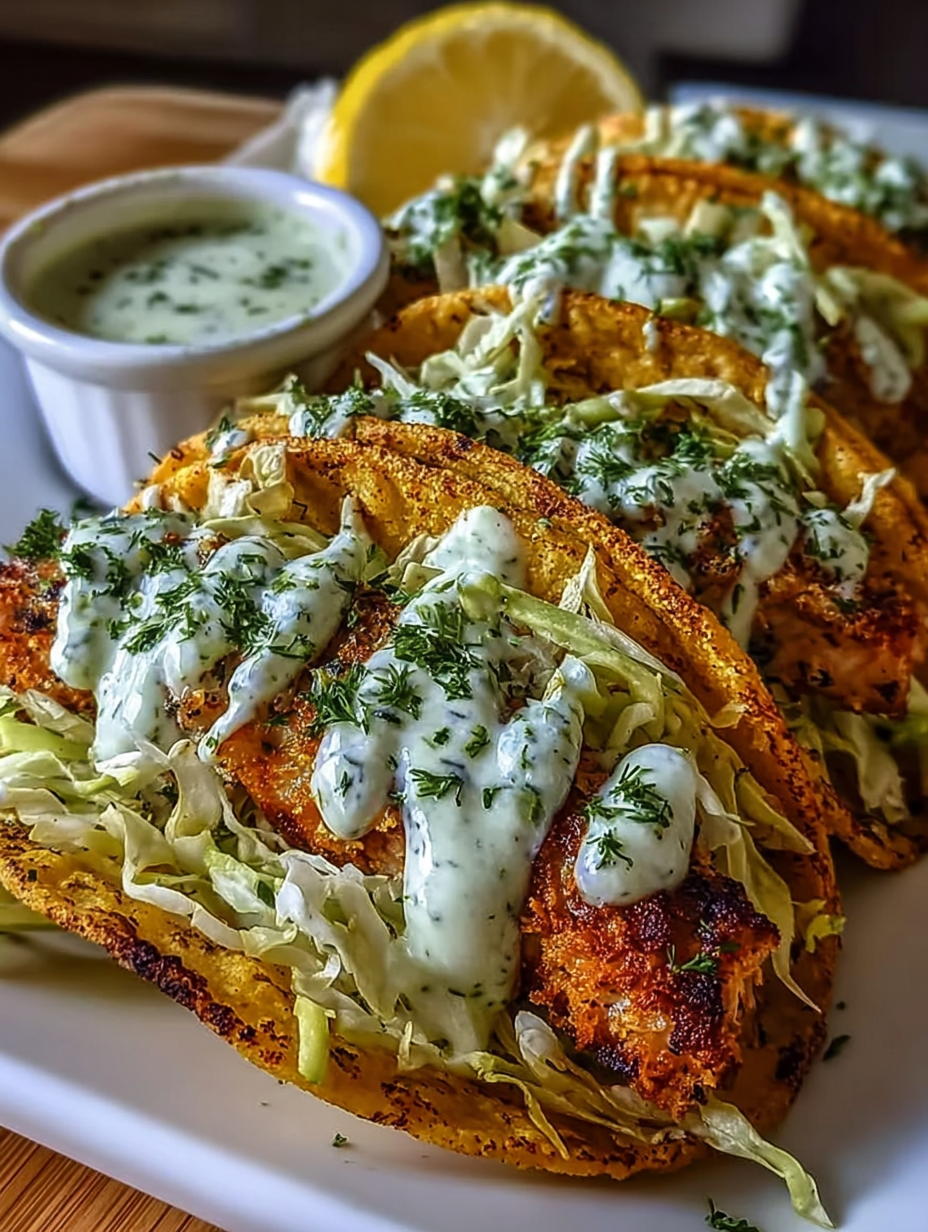Dill Pickle Ranch Smash Chicken Tacos image 2
