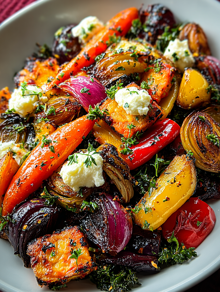 Flavorful Roasted Vegetable Salad image 2