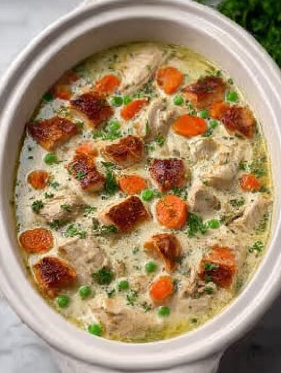 Garlic Parmesan Chicken Soup image 2