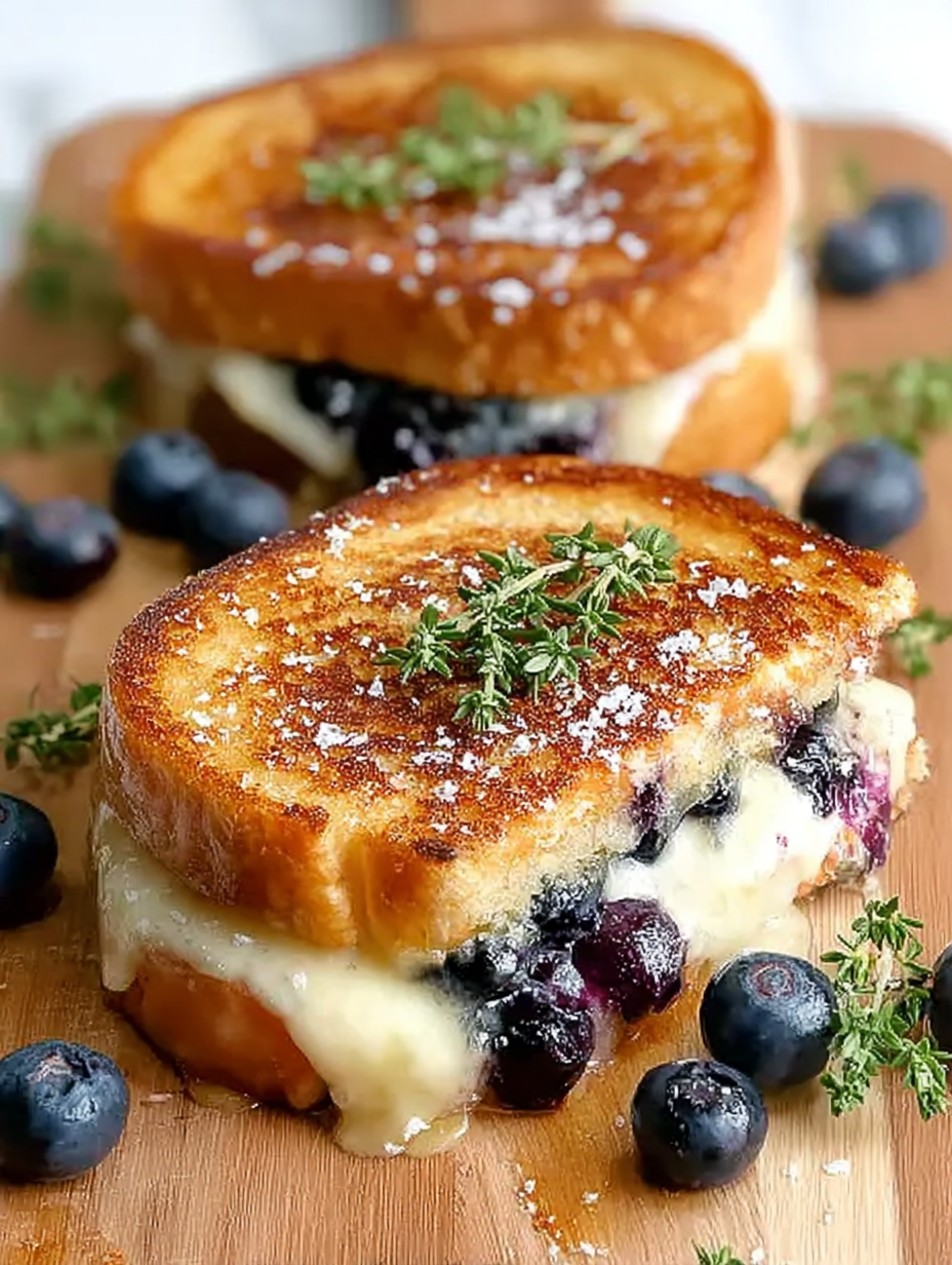 Gourmet Blueberry Grilled Cheese image 2