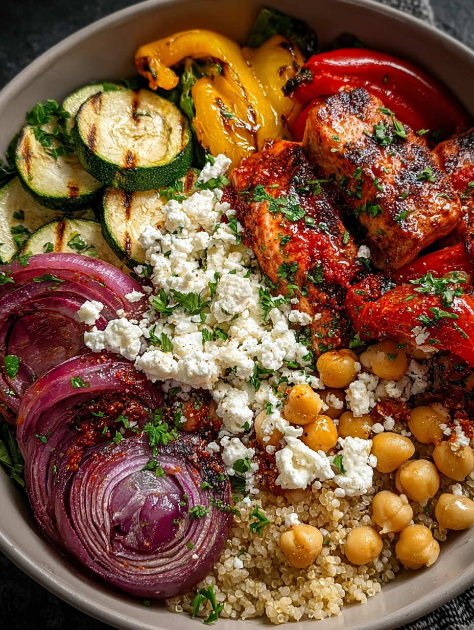 Healthy Grilled Mediterranean Bowl image 2