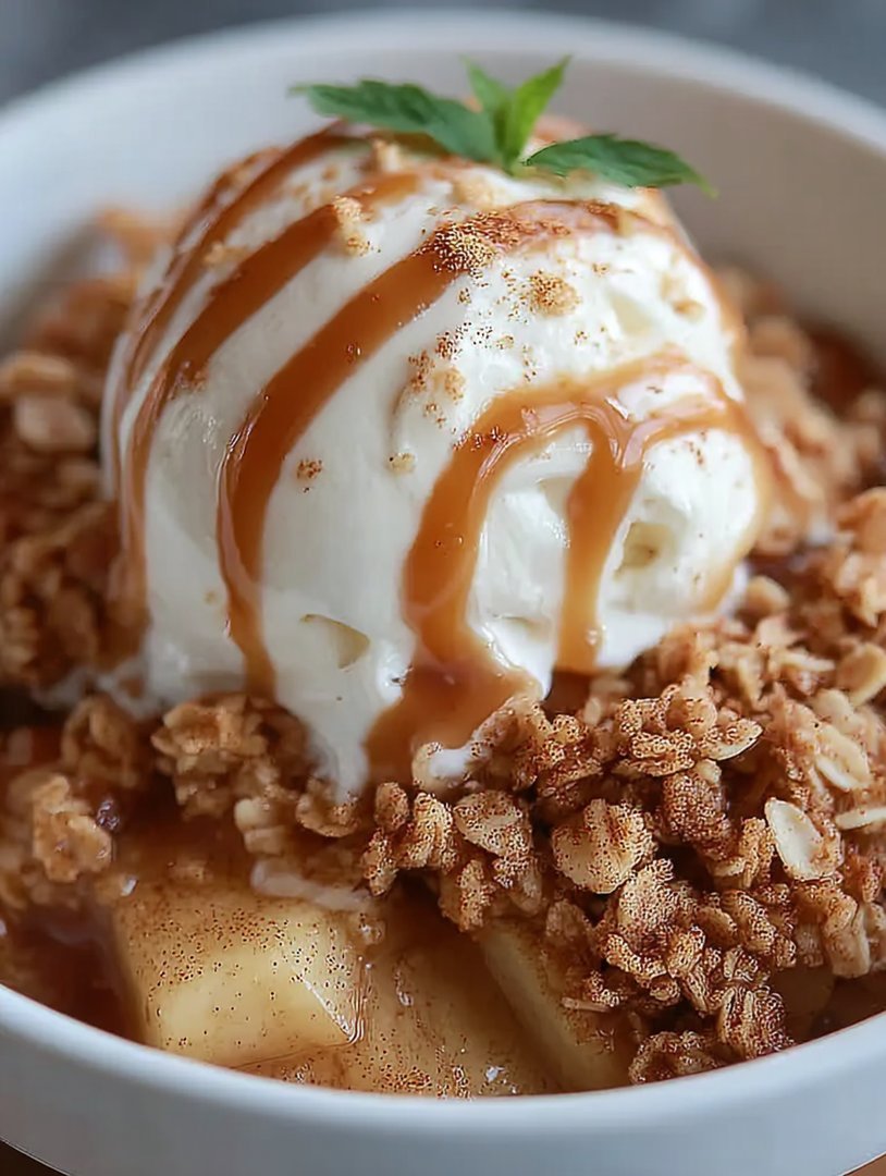 High Protein Apple Crisp image 2