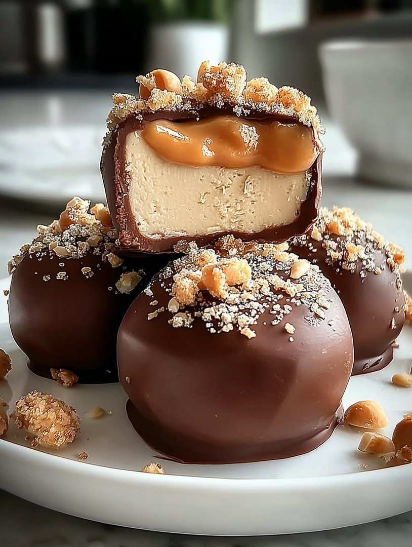 High Protein Frozen Peanut Butter Greek Yogurt Bites image 2