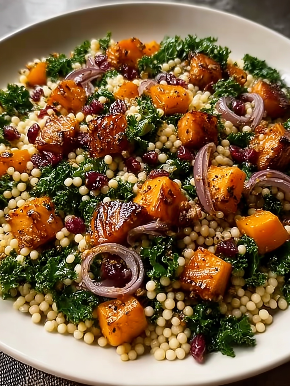 Honey Autumn Pearl Couscous Salad image 2