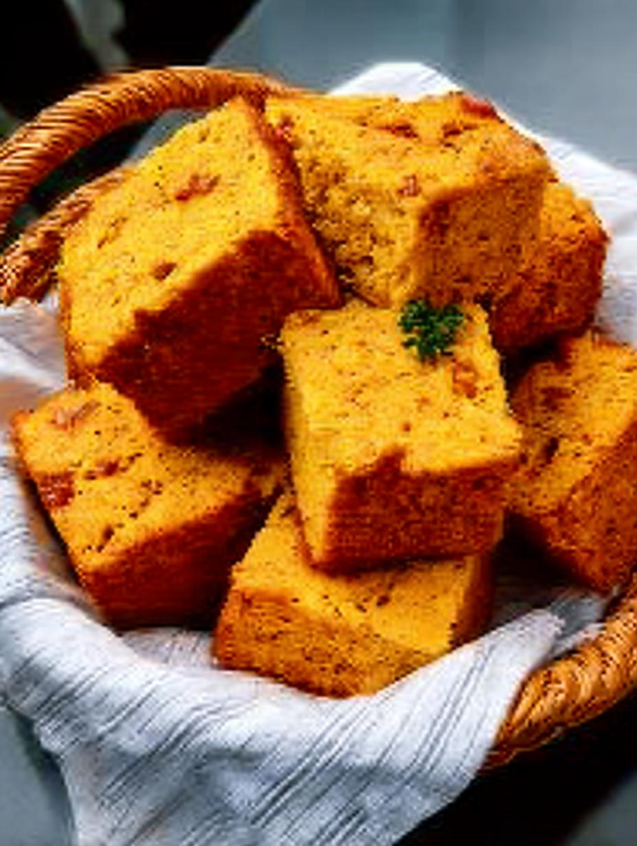Honey Butter Sweet Potato Cornbread image 2