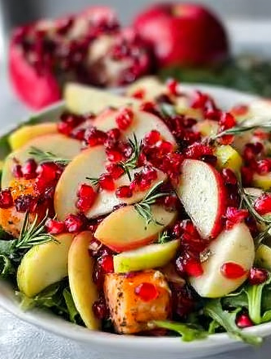 Irresistible winter holiday Apple Salad image 2