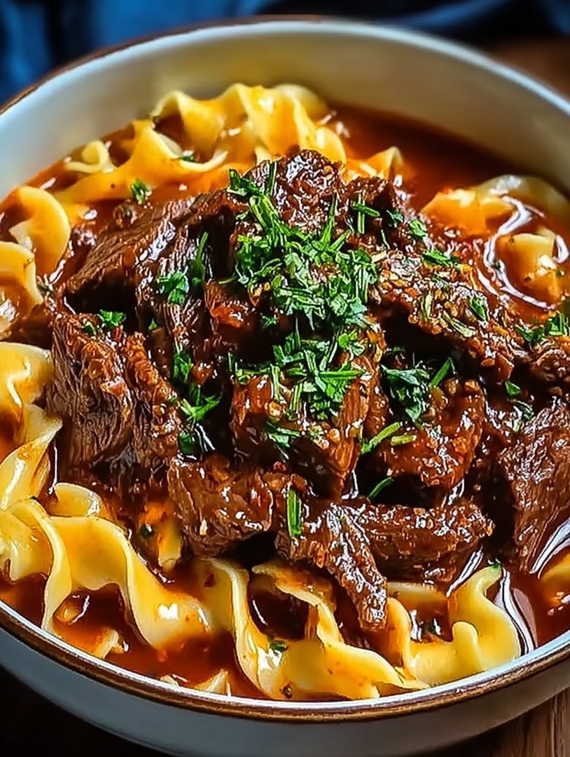 Korean Beef Noodles: Slow Cooker Comfort image 2