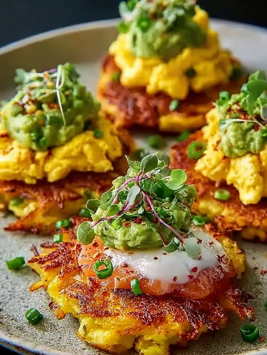 Loaded Hash Browns with Scrambled Eggs image 2