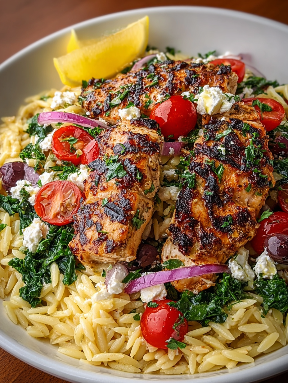 Mediterranean Chicken Orzo image 2