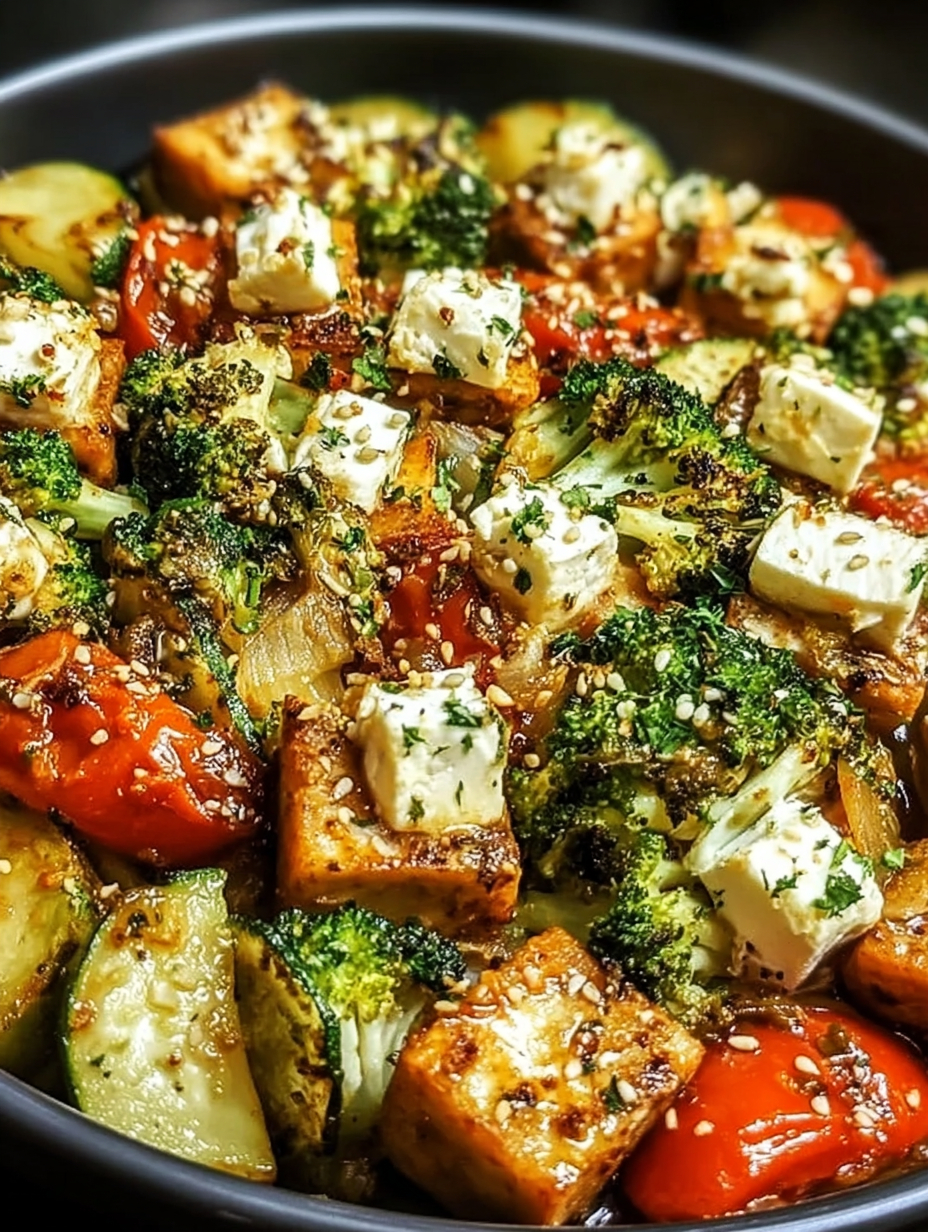 Mediterranean Veggie & Feta Bake image 2