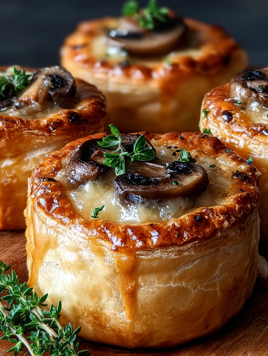 Mini Mushroom & Gruyère Pot Pies image 2