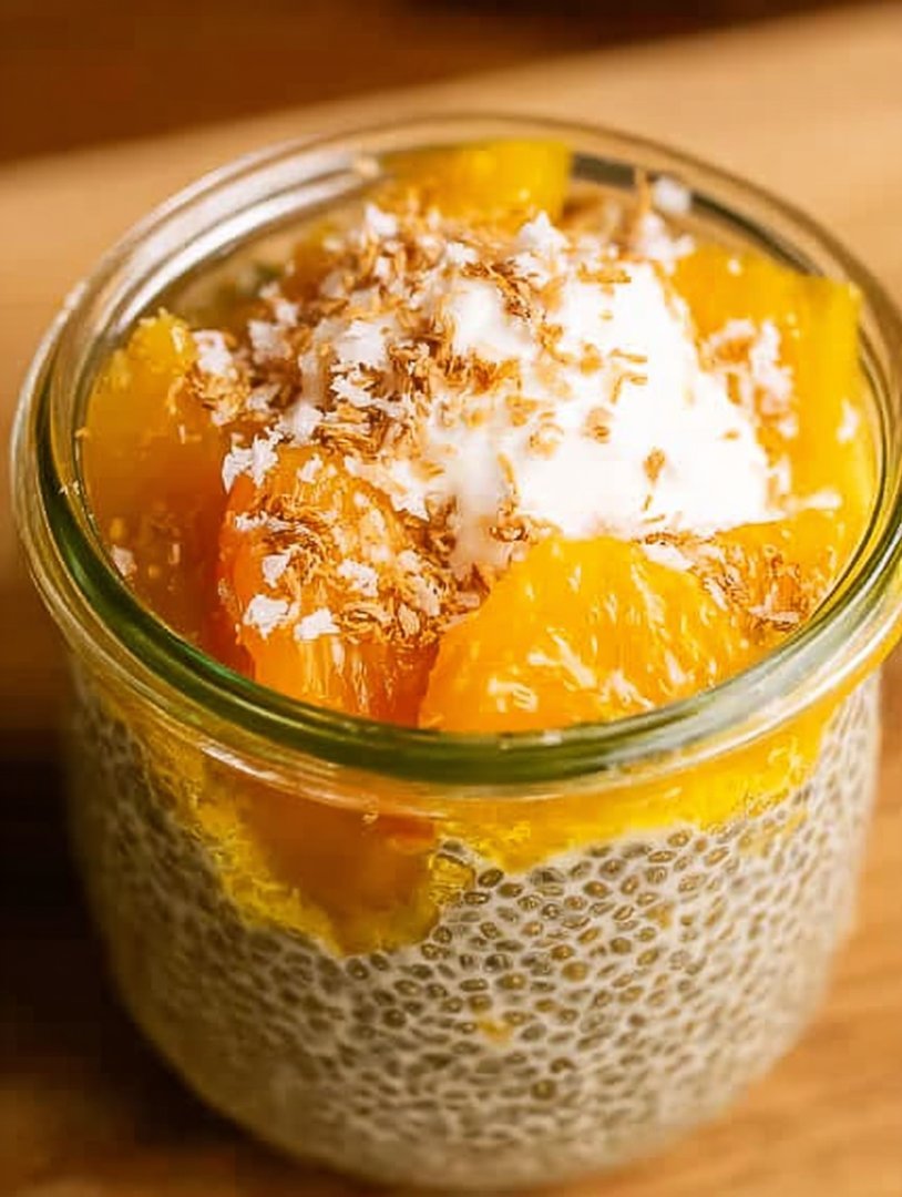 Orange Creamsicle Chia Pudding image 2