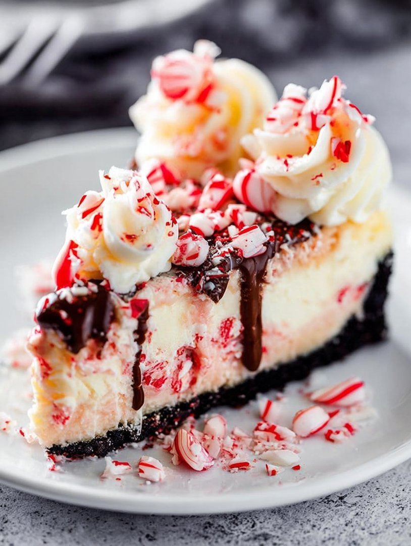 Peppermint Bark Cheesecake image 2