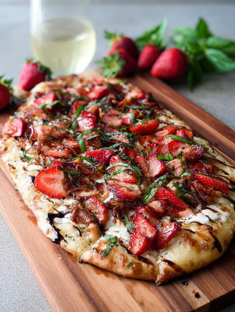 The BEST Strawberry Pizza image 2