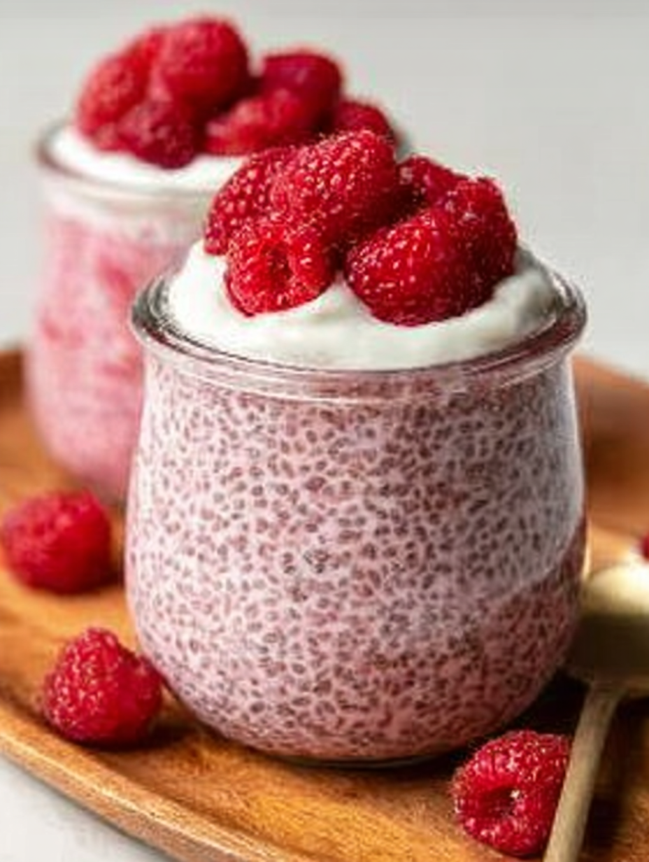The Best Raspberry Chia Pudding for Clean Eating image 2