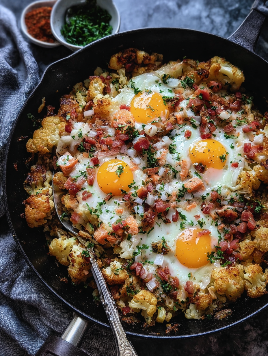 Turkish Cauliflower Breakfast Hash image 2