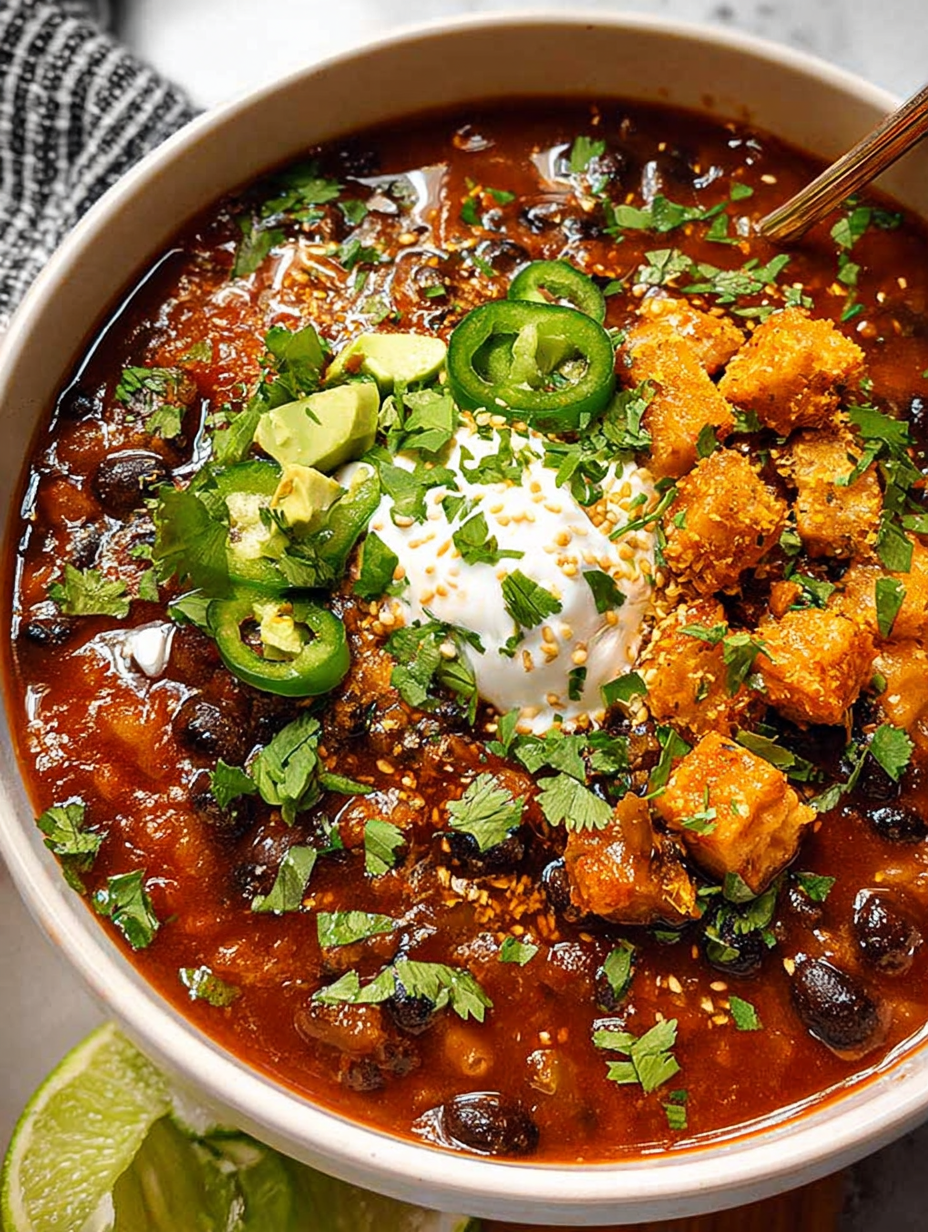 Vegan Black Bean Chili image 2