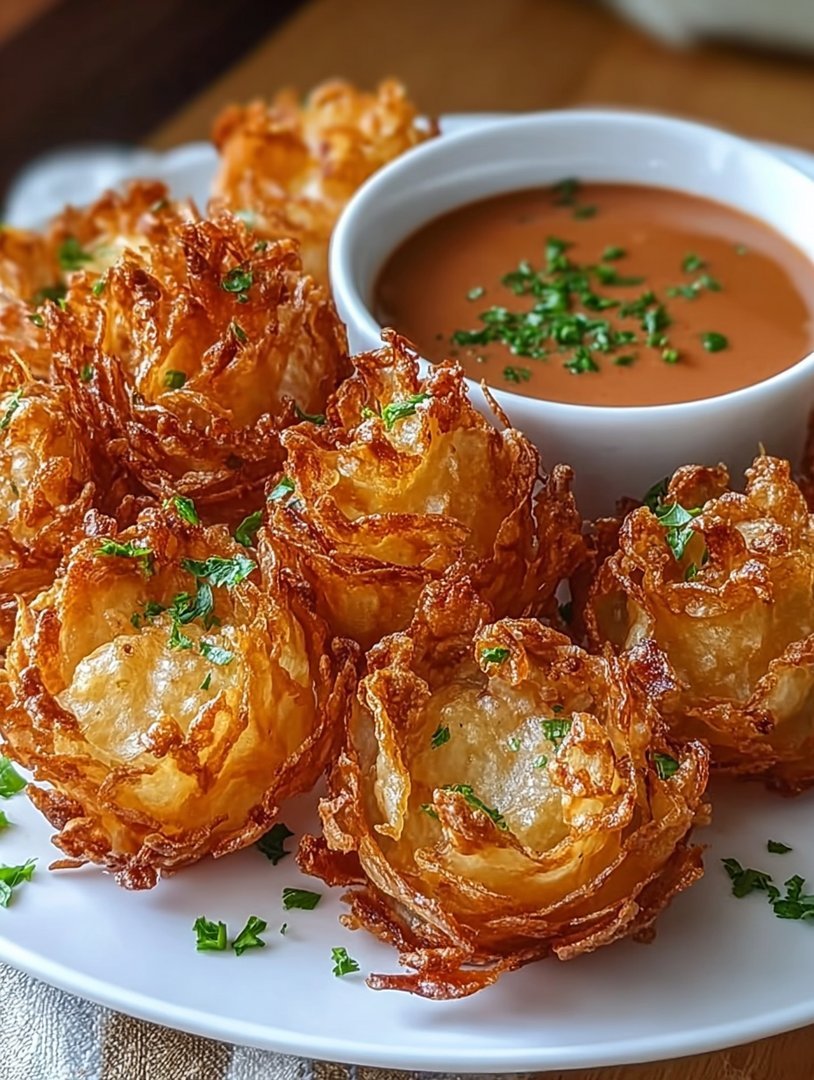 Air Fryer Crispy Mini Blooming Onions image 2