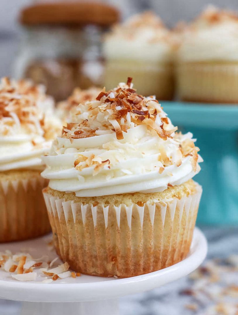 Coconut Cream Pie Cupcakes image 2