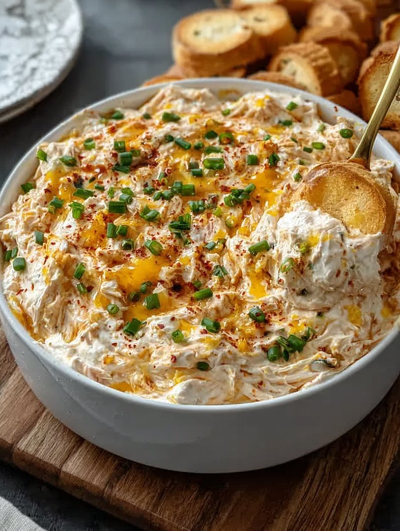 Creamy Banana Pepper Chicken Dip image 2