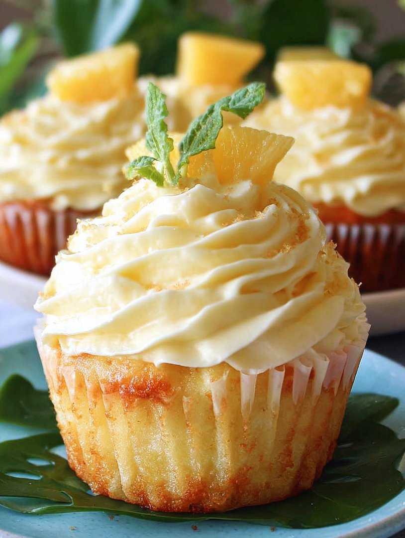 Dole Whip Cupcakes image 2